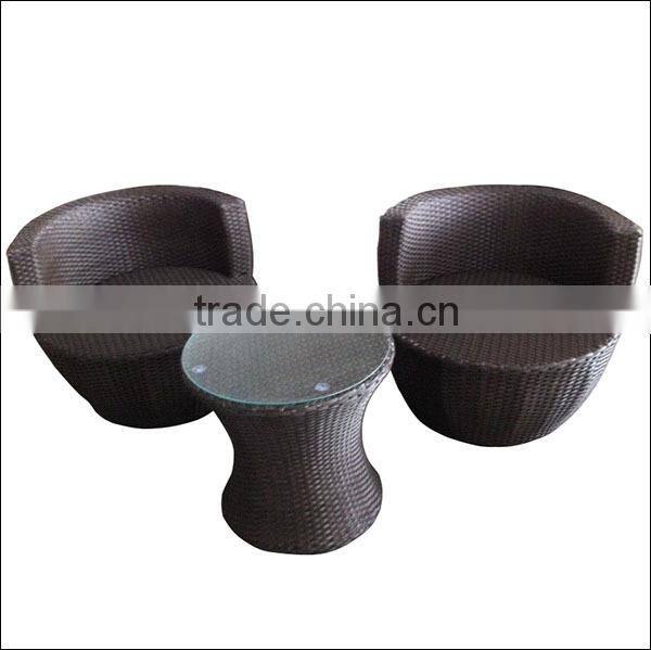 High loadability rattan furniture with nice workmanship