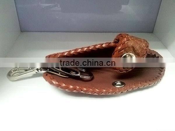 Crocodile Leather Car Key Case Key Chain Wallet