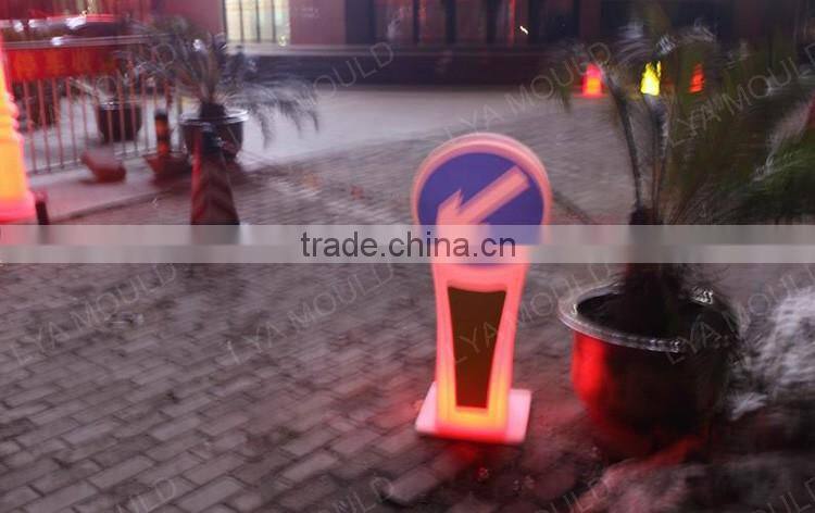 Thickness 5mm durable rechargeable battery powered led sign