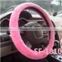 NEW good quality fur anime car steering wheel covers sale promotion for women