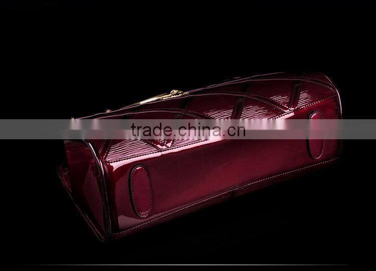 party pattern leather brand name designer hot sell handbag organiser