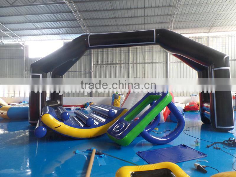 PVC Finish/6m Inflatable Arch Hire/Custom-made Entrance Inflatable Door