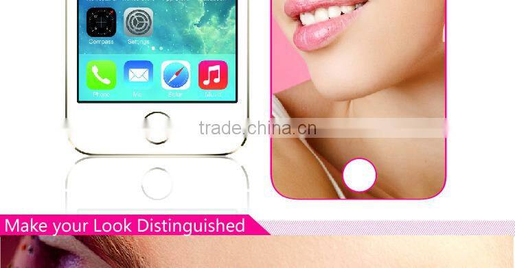 mobile phone accessories 0.33mm round edge tempered mirror glass screen protector for iphone 6
