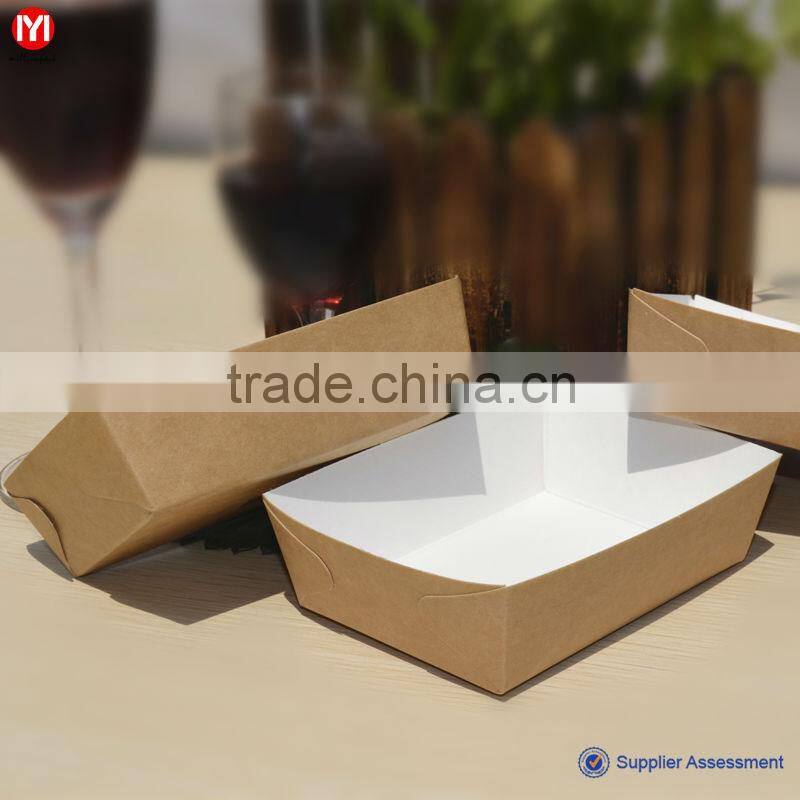 new take away paper fruit packaging tray
