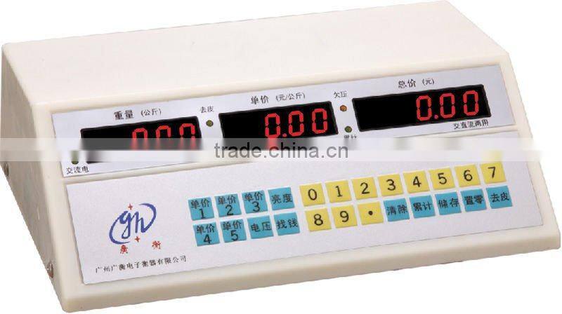 LED/LCD Price Computing Indicator with stainless steel in guangzhou manufactuer