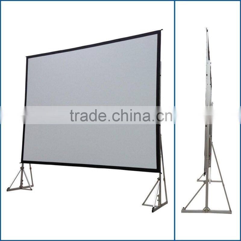 300 inches Portable projection screen fabric fast fold projection screen