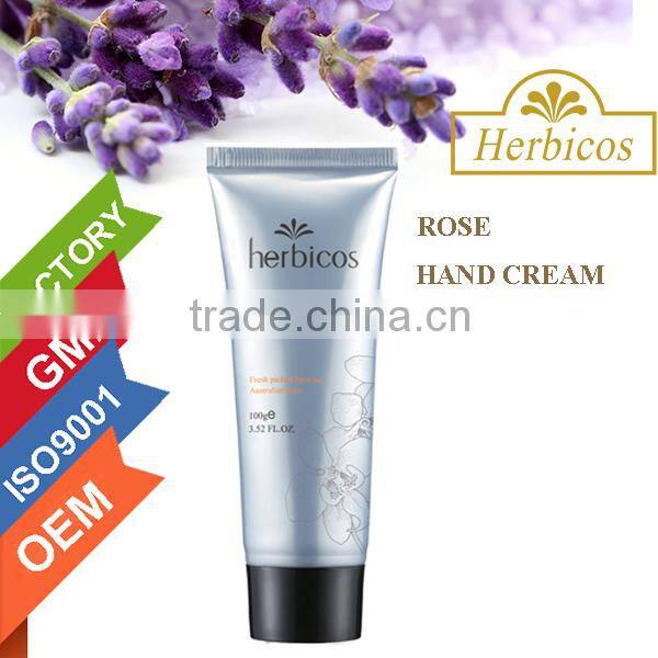 The best selling items rose whitening hand cream