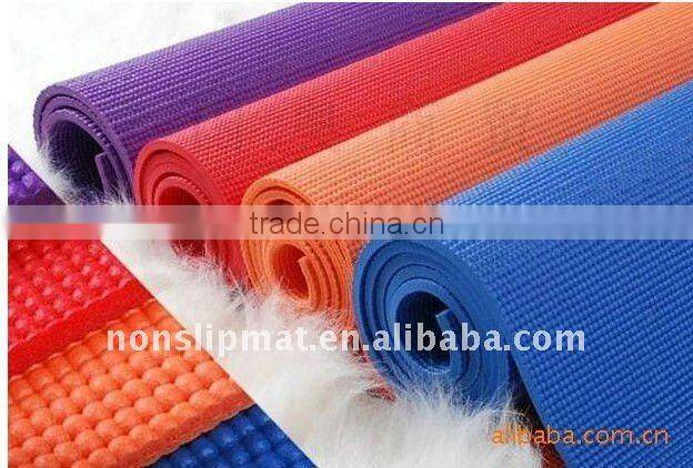 Size 173x61cm PVC anti slip yoga mat