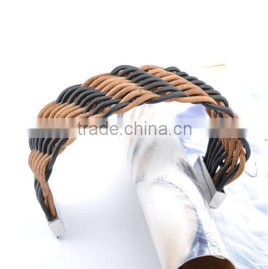 2016 New Products New Products China Wholesale Magnetic Locks Bracelets Leather