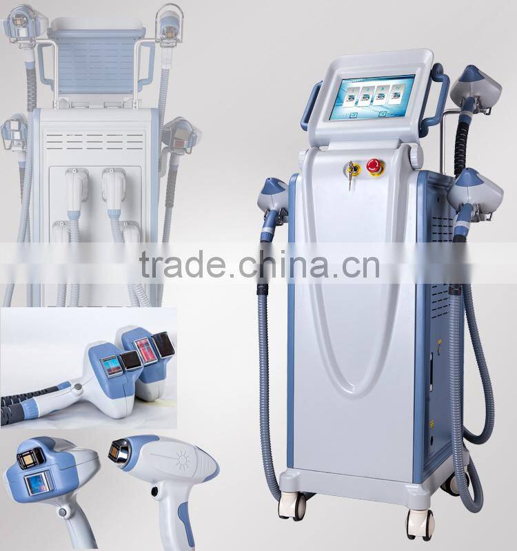 2015 fast selling! Permanent hair removal treatment SHR rf e light equipment