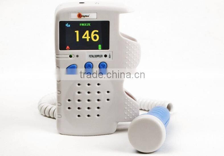 Ultrasonic Clinical Equipment Hot Sale Fetal Doppler Babyheart Diagnostic Devices Fetal Doppler
