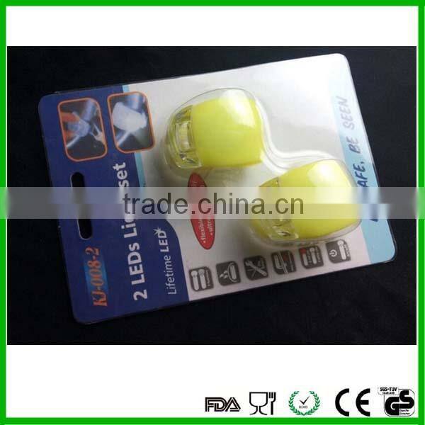 Outdoor Cycling Bicycle Wheel Silicone Light LED Spoke Light