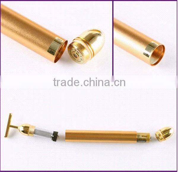 24K gold top quality cheap massager bar