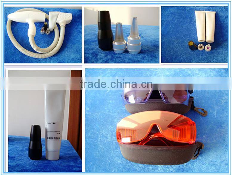 2016 new design Strong power q switch nd:yag laser machine for tattoo removal