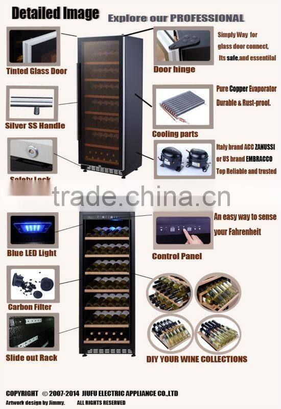 2015 new type wine refrigerators