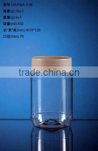 Transparent plastic pet bottles/empty plastic bottles