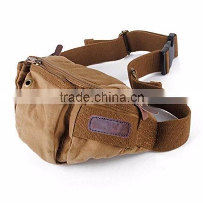 Custom eco friendly wholesale canvas sling bag