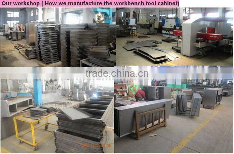 Quality Heavy duty steel storage tool work bench with drawers