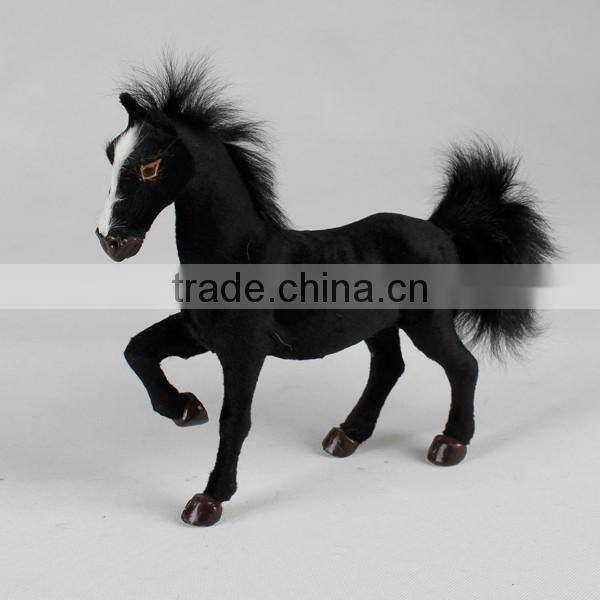 High quality realistic horse statue christmas ornament in bulk