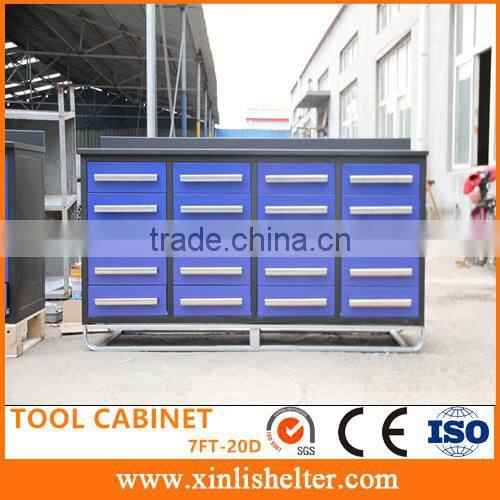 Blue Stainless Steel Tool Box