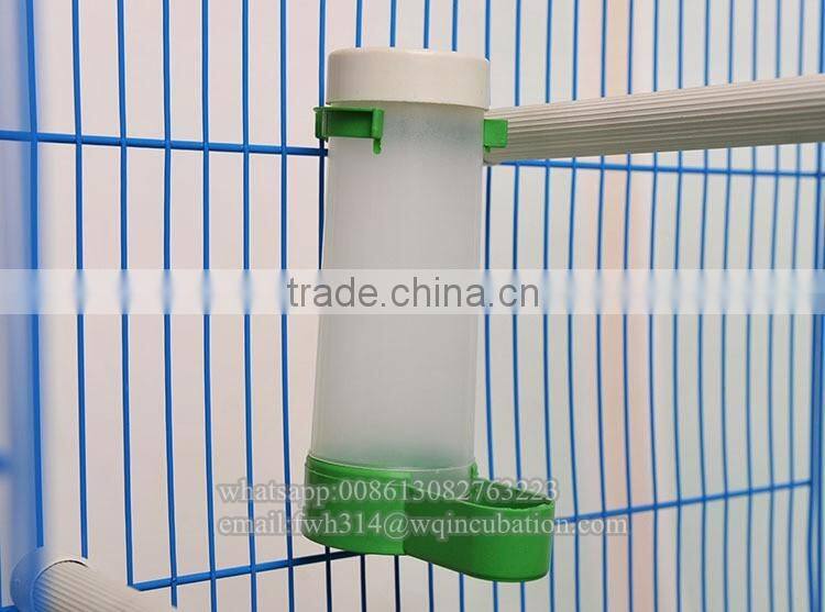 Plastic Bird Feeders Fruit Food Fork Install Cage Accessories