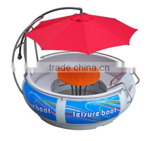 Can hold 10 persons for entertainment BBQ donut boat.leisure bbq boats