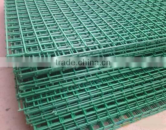 PVC Coated welded wire mesh fence panel