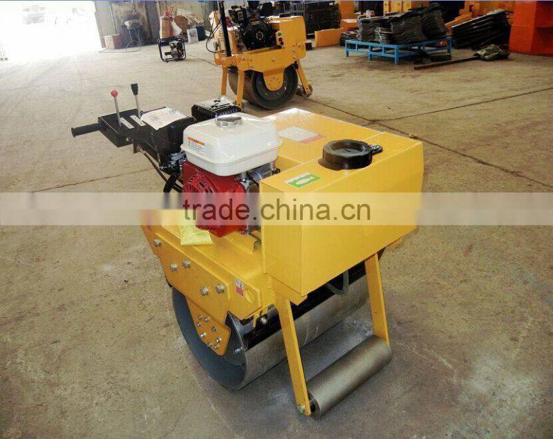 Popular Selling 325KG Walk Behind Road Roller RS600 Single Drum Steel Roller