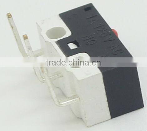 mouse micro momentary switch with no lever bent pcb terminals,KW10-Z0R