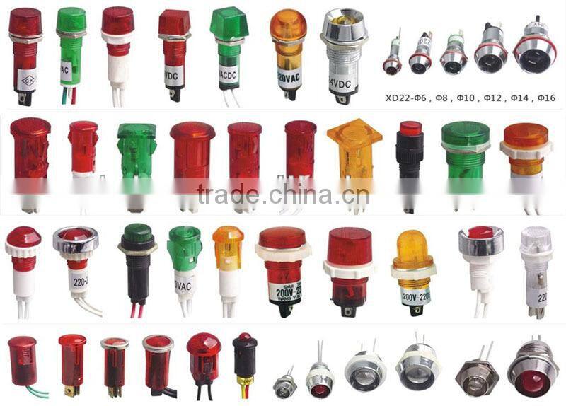 mini led indicator lights 220VAC MDX-14AW