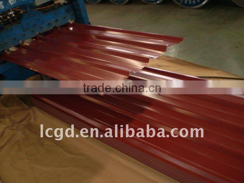 high quality good price galvanized prepainted corrugated steel sheet