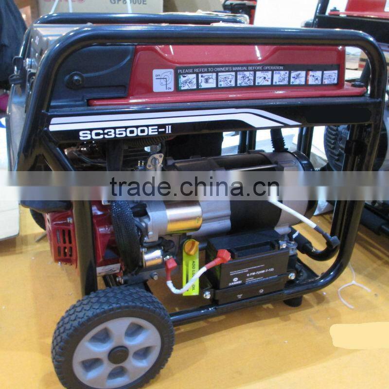 3.2KW Gasoline Engine Generator Sets SC3500E-II