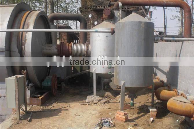 High oil rate, 100% Environmental, Waste Plastic To Oil Recycling Plant 20 Ton Capacity