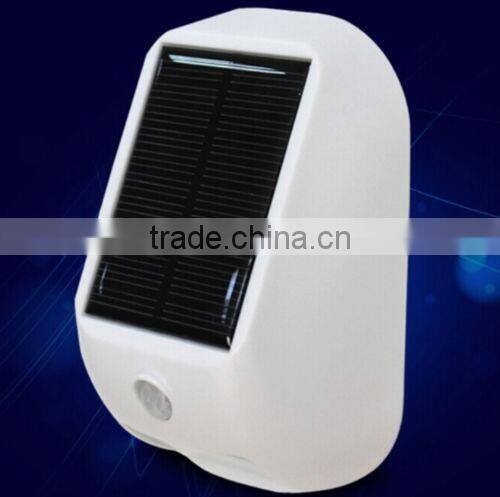 hot sale in 2015 120 degree of sensing solar motion sensor light