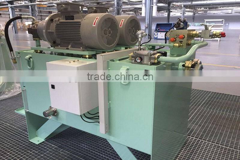 Construction waste brick machine hydraulic system