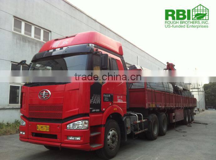 High Tunnel single or multi span galvanized steel plastic film cover low cost plant house or greenhouse for agricultural farm