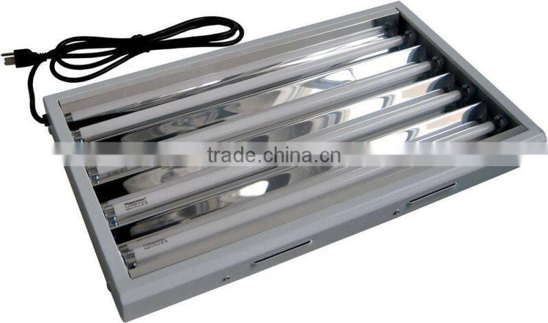 2*4ft t5 fixture hydroponics t5 grow fixture/ t5 4ft fluorescent hydroponics t5 fixture