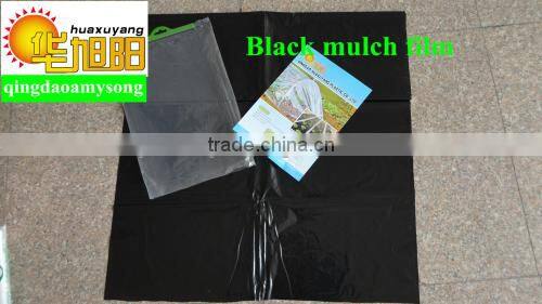 Agricultural black color plastic mulch agriculture white&black film