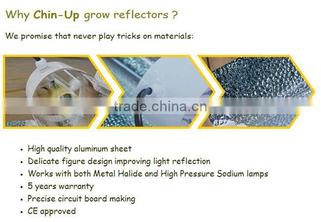 6'' hydroponics indoor greenhouse grow light reflector/cool tube hood reflector /combine all advantages