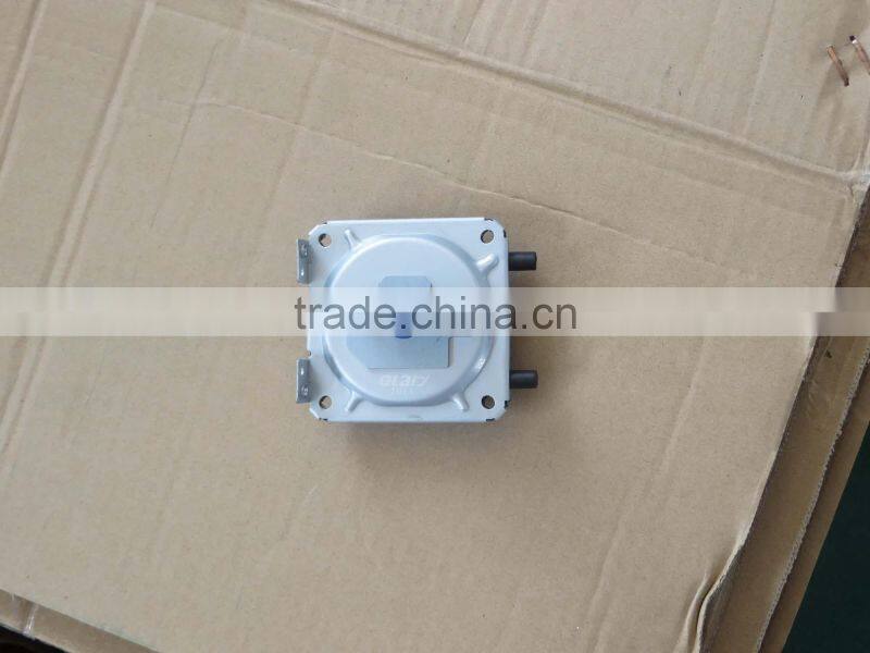 Wind pressure switch of gas boiler