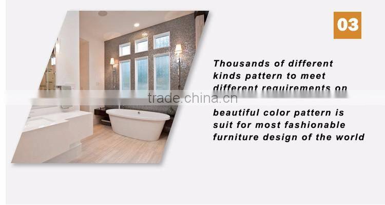 Cold lamination membrane sheet marble design high gloss pvc self adhesive film