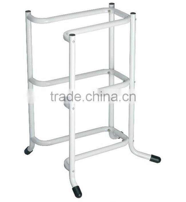 3-Layer Floor Standing Metal Water Bottle Storage Rack