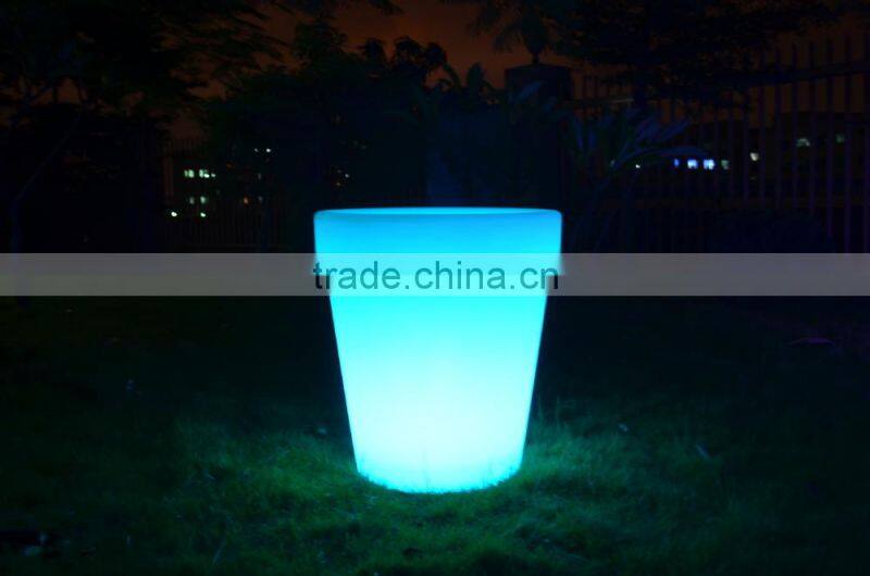 flower pot stands designs/commercial christmas decorations for sale/ beautiful led planter