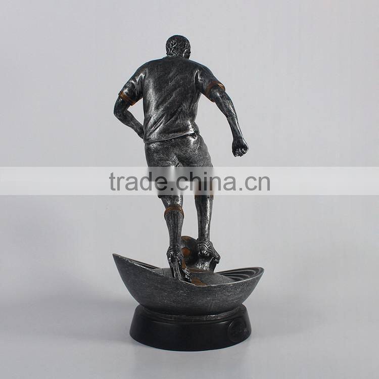 Resin Plated Football figurines