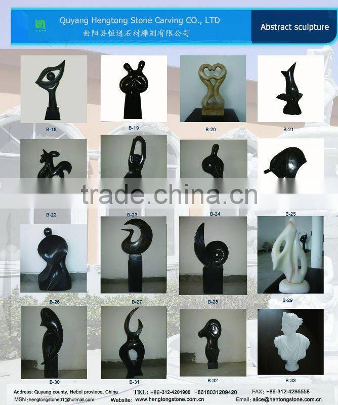 Decorative Marble Statue Abstract Carving