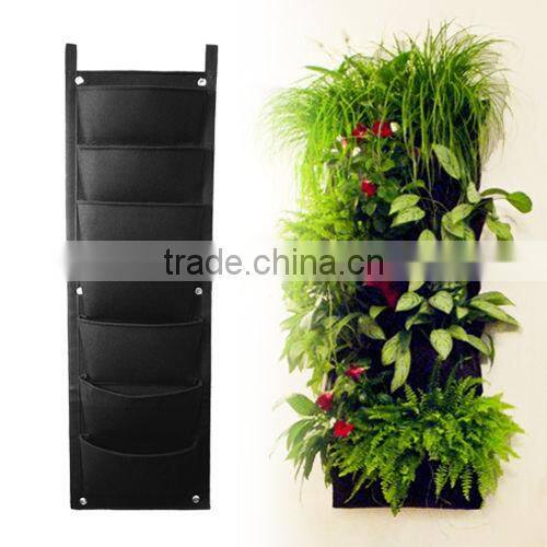 High cost-effective 7 Pocket Wall Hanging Pocket Planter