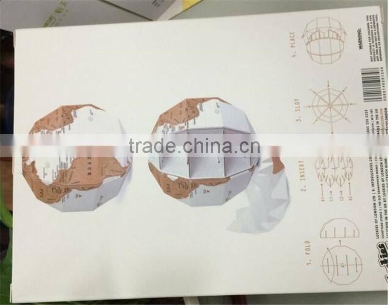 CT-529 Globe second generation Globe DIY vertical group World map version