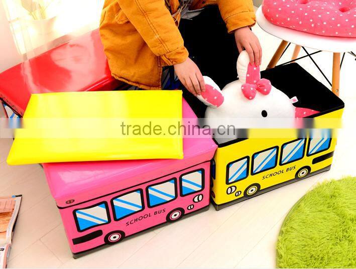 Q1125 coated multifunctional lovely cloth storage box
