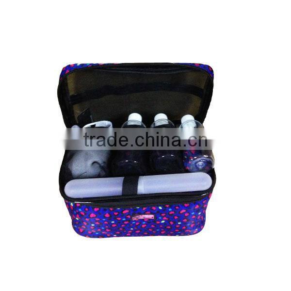 Various design colorful makeup bag