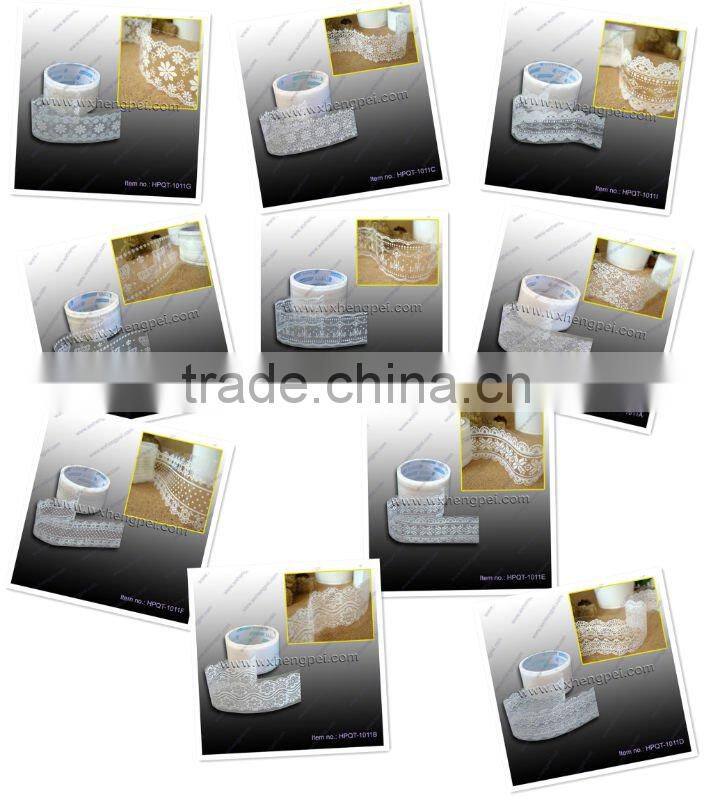 nobby white lace tape